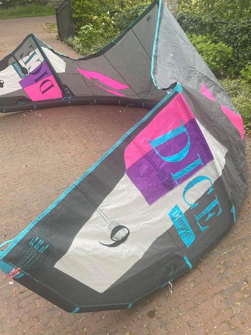 Duotone dice 9m 2021 goede staat, Watersport en Boten, Kitesurfen, Zo goed als nieuw, 9 m², Geen board, Ophalen of Verzenden