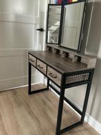 Kaptafel met spiegel, Ophalen, Zo goed als nieuw, 50 tot 100 cm, Minder dan 100 cm