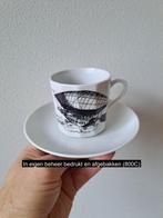 Kop en schotel Robert Welch luchtschip, porselein D14xH8cm, Huis en Inrichting, Nieuw, Ophalen of Verzenden, Overige stijlen, Kop(pen) en/of Schotel(s)