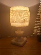 Albasten lamp antiek, Ophalen of Verzenden, Zo goed als nieuw, Minder dan 50 cm