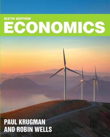 Economics 9781319383527 (sixth edtion) beschikbaar voor biedingen
