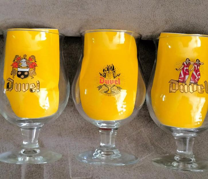 3 Duvel Glazen (Nieuw), Verzamelen, Biermerken, Nieuw, Glas of Glazen, Duvel, Ophalen of Verzenden