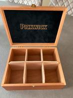Pickwick houten theedoos voor 10 euro, Hobby en Vrije tijd, Theezakjes, Ophalen of Verzenden