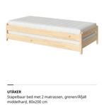Utaker ikea 185€ incl matras, Huis en Inrichting, Slaapkamer | Bedden, Ophalen, Zo goed als nieuw, 200 cm