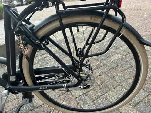 Dames fiets, Puch E-rock N7, matte black, Fietsen en Brommers, Elektrische fietsen, Zo goed als nieuw, Overige merken, 50 km per accu of meer
