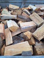Droog direct stookbaar openhaardhout mix kers en linde, Tuin en Terras, Haardhout, 6 m³ of meer, Ophalen, Overige houtsoorten