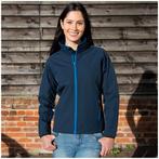 Nieuwe Dames Softshell Jas - XXL Rotterdam, Kleding | Dames, Jassen | Zomer, Ophalen, Blauw, Maat 46/48 (XL) of groter, Nieuw