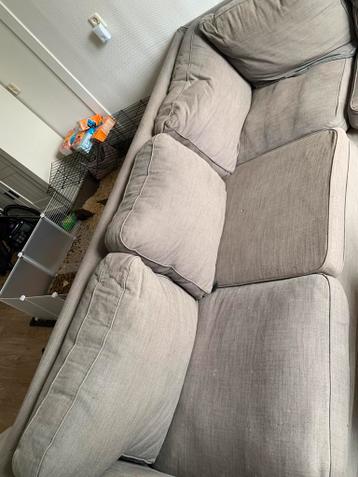 IKEA Ektorp hoekbank – grijs – nette staat – €50 - afbeelding 1