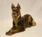 Duitse herdershond - Steffl Keramik Wien ca. 1950 (19-2), Ophalen, Zo goed als nieuw, Dier
