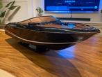 Riva Rivamare ZWART 87CM hout schaalmodel, Ophalen of Verzenden, Nieuw, Groter dan 1:32