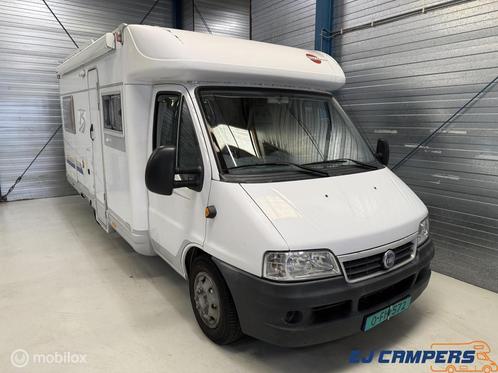 Fiat Burstner Airco + Bearlock!, Caravans en Kamperen, Campers, Bedrijf, Fiat, Diesel, Handgeschakeld