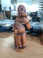 Houten Monnik Beeldje, Antiek en Kunst, Ophalen of Verzenden