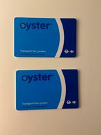 Oysterkaart 2x vervoers kaart Londen, Tickets en Kaartjes, Trein, Bus en Vliegtuig
