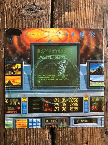 Iron Maiden 'Wasted Years' single singel 7" beschikbaar voor biedingen