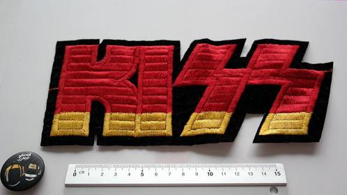 Kiss grote patch/backpatch bp30 afmeting 10 x 24 cm, Verzamelen, Muziek, Artiesten en Beroemdheden, Nieuw, Kleding, Verzenden