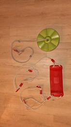 Schommelzitjes - rood gebruikt, groen nieuw, Kinderen en Baby's, Speelgoed | Buiten | Speeltoestellen, Ophalen of Verzenden, Gebruikt