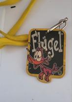 Vintage Flügel Sleutelhanger met Eend, Ophalen of Verzenden, Gebruikt, Gebruiksvoorwerp