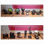 25 bronzen puntenslijpers van diverse voorwerpen jaren 70, Ophalen of Verzenden, Gebruikt