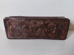 Vintage antiek blik Tjoklat Chocolade, Verzamelen, Blikken, Ophalen of Verzenden, Gebruikt, Overige