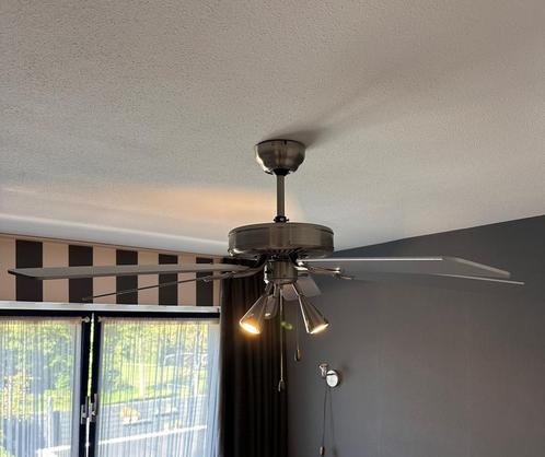 2x AEG plafondventilator met lamp, Witgoed en Apparatuur, Ventilatoren, Zo goed als nieuw, Plafondventilator, Ophalen