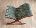 Vintage. Voeten - bankje. Mid Century., Ophalen, Hout, Minder dan 50 cm, Gebruikt