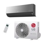 LG DUALCOOL AC09BK Artcool black mirror 2.5 kW ACTIEPRIJS, Witgoed en Apparatuur, Airco's, Nieuw, 60 tot 100 m³, Afstandsbediening