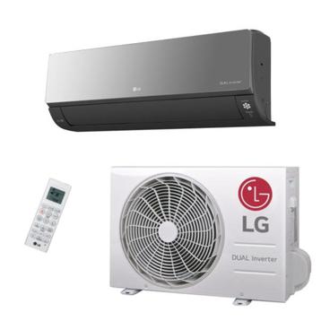 LG DUALCOOL AC12BK Artcool black mirror 3.5 kW ACTIEPRIJS beschikbaar voor biedingen