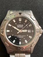 Sportief titanium / lichtmetalen chronograph, herenhorloge., Verzenden, IOS, Nieuw, Waterdicht