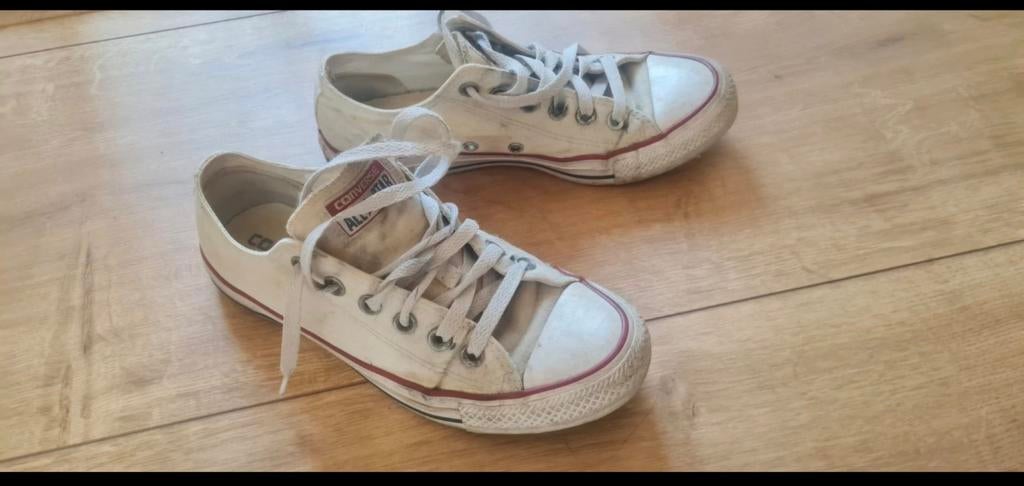 Witte Converse All Stars - Maat 38, Kleding | Dames, Schoenen, Wit, Converse, Ophalen of Verzenden, Sneakers of Gympen
