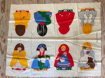 Stof decoratie poppen figuren retro vintage jaren 70 NIEUW beschikbaar voor biedingen