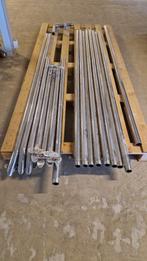 Trapleuning metaal met chromen toplaag ( 376 ), Doe-het-zelf en Verbouw, Metalen, Ophalen, Gebruikt, Nvt, Nvt