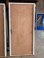 POORT/SCHUURDEUR MET KOZIJN (B102,5xH214,5) NIEUW, Nieuw, Buitendeur, 200 tot 215 cm, Vouwdeur