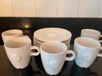 Douwe Egberts Mosa Koffie kop/mok+schotel NIEUW 5x, Huis en Inrichting, Keuken | Servies, Ophalen of Verzenden, Nieuw, Overige stijlen