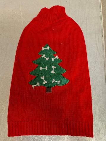 nieuw: Foute  kerst truitje voor klein hondje of poes beschikbaar voor biedingen