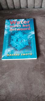 Water weet het antwoord masaru emoto, Ophalen of Verzenden, Zo goed als nieuw, Spiritualiteit algemeen, Achtergrond en Informatie