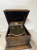 Tafelgrammofoon Columbia Grafonola D-2 C.1918 zie fotos, Ophalen of Verzenden, Gebruikt, Thorens