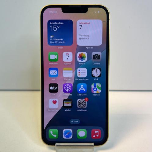 Apple iPhone 14 128GB Geel | 100% | Zeer Nette Staat, Telecommunicatie, Mobiele telefoons | Apple iPhone, Zo goed als nieuw