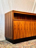 Vintage Palissander Dressoir Midboard Mid Century Design, Huis en Inrichting, Kasten | Dressoirs, Ophalen, 100 tot 150 cm, Rosewood retro space age