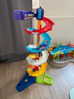 VTech Toet Toet Tornado Stuntpark, Overige merken, Ophalen of Verzenden, Racebaan, Gebruikt