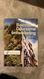 Basisboek duurzame ontwikkeling, Boeken, Studieboeken en Cursussen, Ophalen of Verzenden, Zo goed als nieuw, HBO