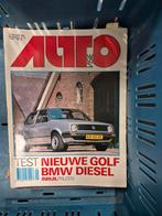 Auto Visie - Test Nieuwe Golf BMW Diesel en 2CV, Ophalen of Verzenden, Gelezen, Volkswagen, Auto Visie