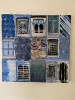 Schilderij 'The Blues' - Acryl op Canvas 50x50, Ophalen of Verzenden