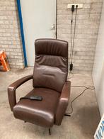 Relaxfauteuil Toekomst Twice met sta op functie., Huis en Inrichting, Fauteuils, Ophalen, Minder dan 75 cm, Leer, Zo goed als nieuw