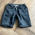 Jeans korte broek/short jongen maat 140 donkergrijs stretch, Ophalen of Verzenden, Zo goed als nieuw, Jongen, Broek