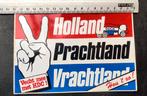 Holland duck vrachtwagen vintage sticker, Ophalen of Verzenden