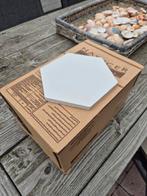 Hexagon Tegeltjes Wit, Doe-het-zelf en Verbouw, Ophalen, Minder dan 20 cm, Minder dan 5 m², Wandtegels