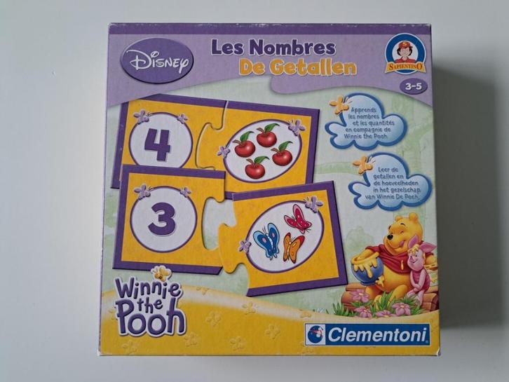Puzzel 'De getallen' 3-5 jaar Disney Winnie the Pooh, Kinderen en Baby's, Speelgoed | Educatief en Creatief, Zo goed als nieuw
