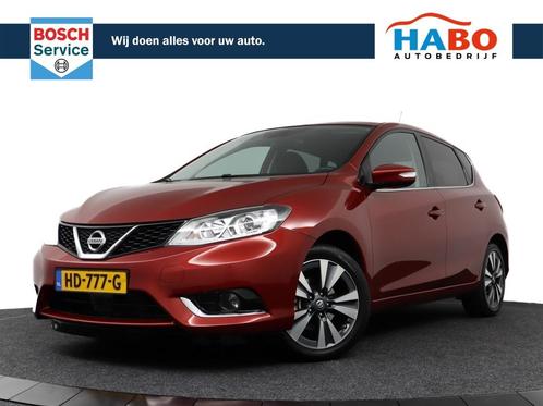 Nissan Pulsar 1.2 DIG-T CONNECT EDITION ECC/CRUISE/NAV/CAMER, Auto's, Nissan, Bedrijf, Te koop, Pulsar, ABS, Achteruitrijcamera