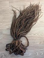 Double ended dreadlocks prachtige bruin mix, Ophalen of Verzenden, Zo goed als nieuw, Pruik of Haarverlenging