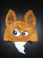 Carnaval muts wolf / vos - vossen pet / wolven / kids, Ophalen of Verzenden, Zo goed als nieuw, 104 of kleiner, Jongen of Meisje